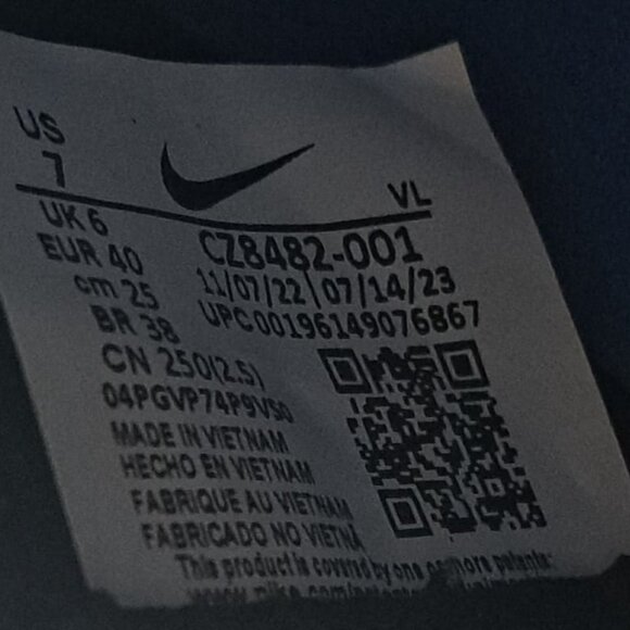 Nike Tiempo Legend 9 Elite FG Soccer Cleats CZ8482-001 Men's Size 7 - Picture 13 of 13